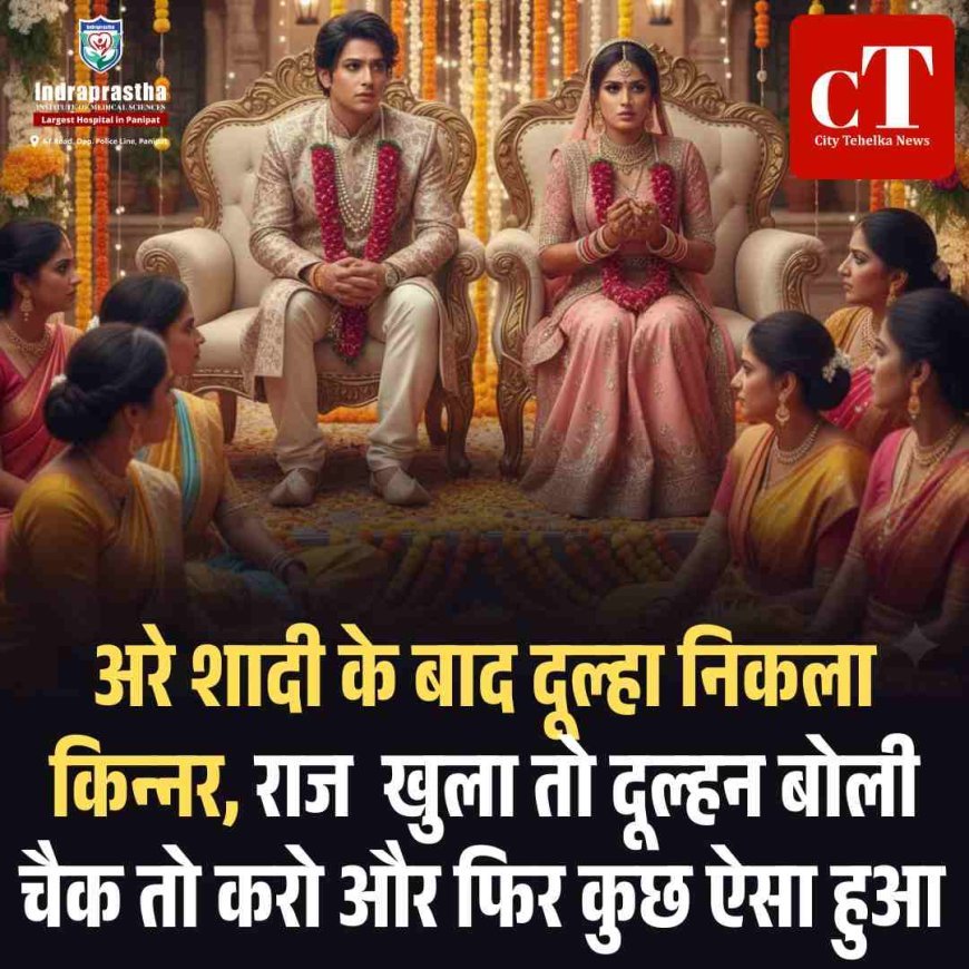 अरे शादी के बाद दूल्‍हा निकला किन्‍नर, राज  खुला तो दूल्‍हन बोली चैक तो करो और फ‍िर कुछ ऐसा हुआ