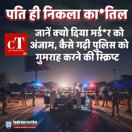 पति ही निकला हत्‍यारा, जानें क्‍यो दिया कत्‍ल को अंजाम, कैसे गढ़ी पुलिस को गुमराह करने की स्क्रिप्‍ट